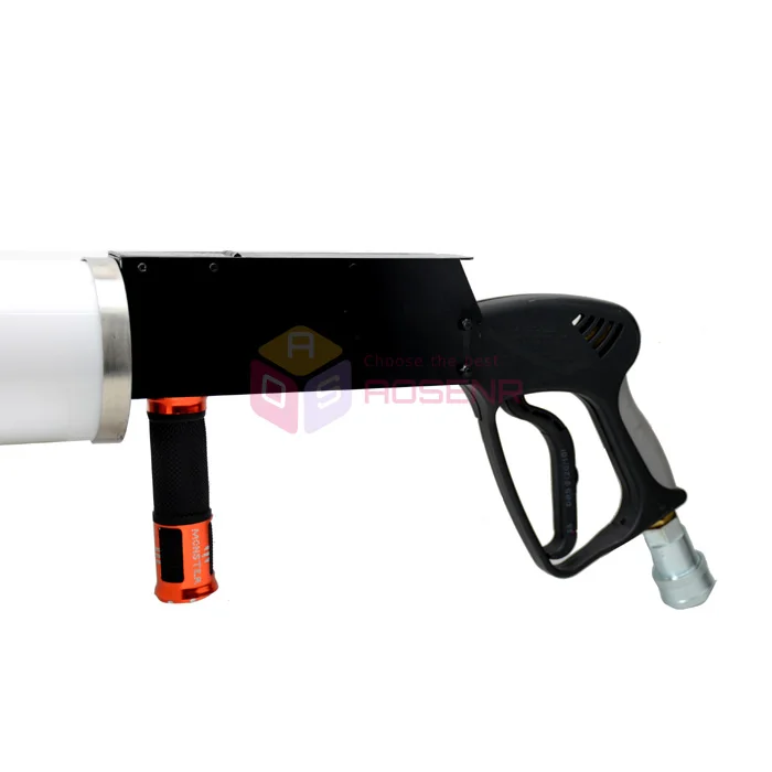 Пистолет светодиодный CO2 ручной держатель с аккумулятором для дискотек клубов