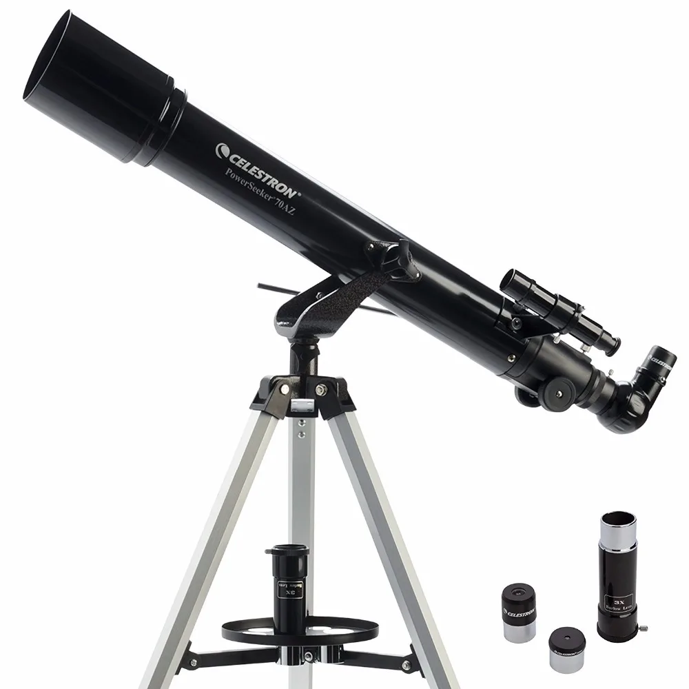 Celestron powerseeker 70 мм f/10 AZ рефрактор | Спорт и развлечения