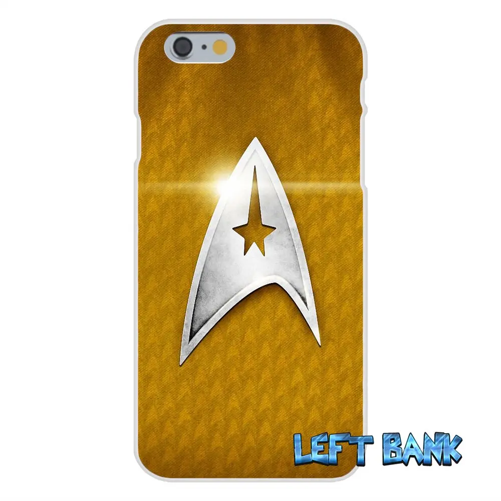 Star Trek Звезда Логотип кремния мягкий чехол для телефона Samsung Galaxy S3 S4 S5 Mini S6 S7 Edge S8