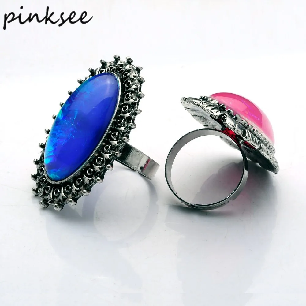 5 шт./партия Женские винтажные кольца с большим камнем|stone rings for women|big stone ringstone ring |