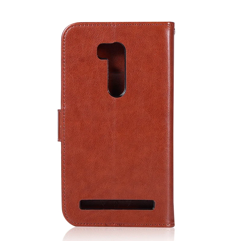 SEASHORE Luxury Case Retro Coque Flip Leather Wallet Phone Cover sFor Asus ZenFone Go ZB551KL / TV G550KL 5.5 Cases | Мобильные
