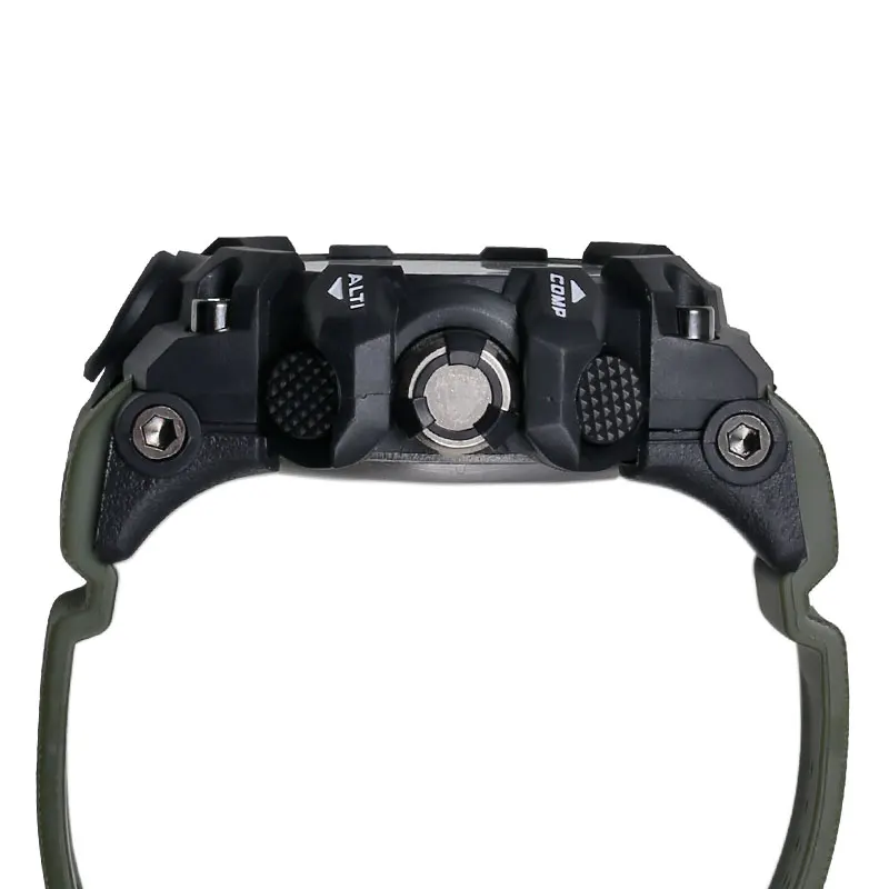 Модные камуфляжные Спортивные Двойные цифровые часы с кварцевым светодиодным