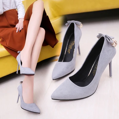 Новинка 2019 г. модные женские туфли на высоком каблуке шпильке с острым