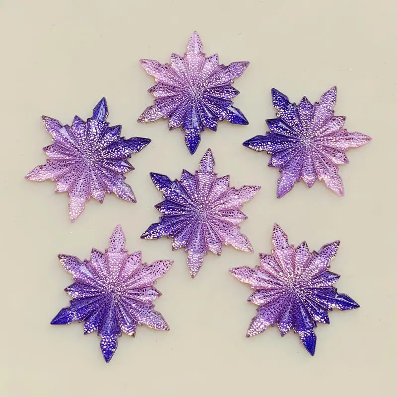 Purple Crystal Rhinestone Flat Back Acrylic Crystal Stone Not Hotfix Scrapbook wedding decoration 32mm 10pcs-B427