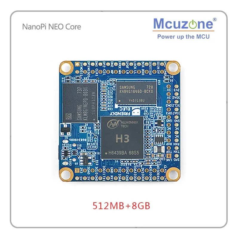 Core 512MB 8GB FriendlyELEC NanoPi NEO Core 256 МБ/512 МБ Allwinner H3, четырехъядерный Cortex-A7 UbuntuCore с Основной линией ядра 4. x. y - Комплект: Core 512MB 8GB
