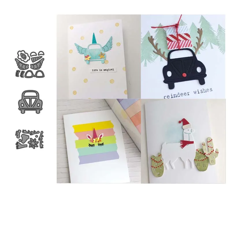 AddyCraft штампованные металлические штампы для высечки ярлык скрапбукинга бумаги