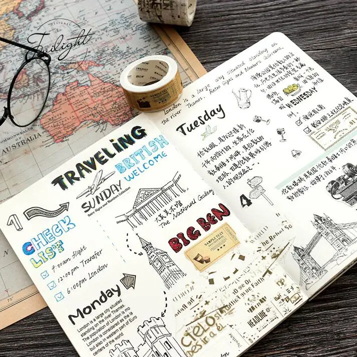 Поговорите о старых временах Васи-лента клейкая лента сделай сам скрапбукинг