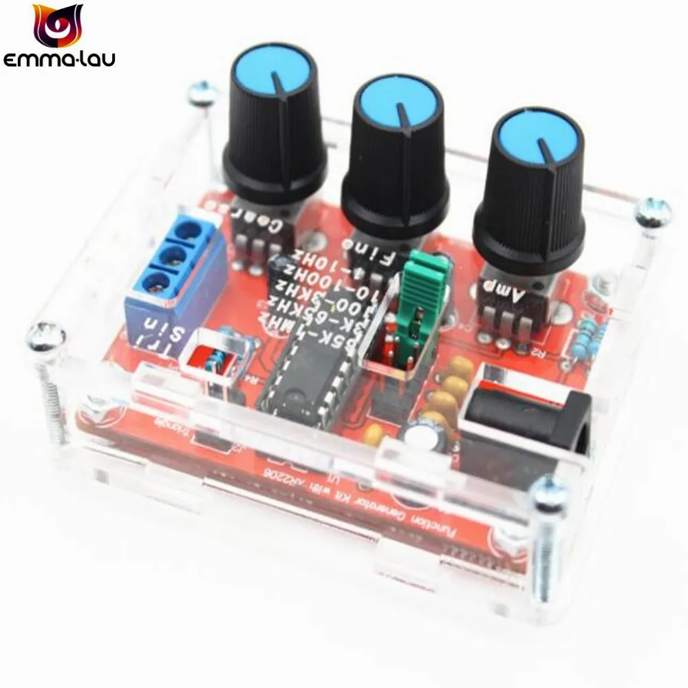 XR2206 функциональный генератор сигналов DIY Kit синус/треугольник/квадратный выход 1