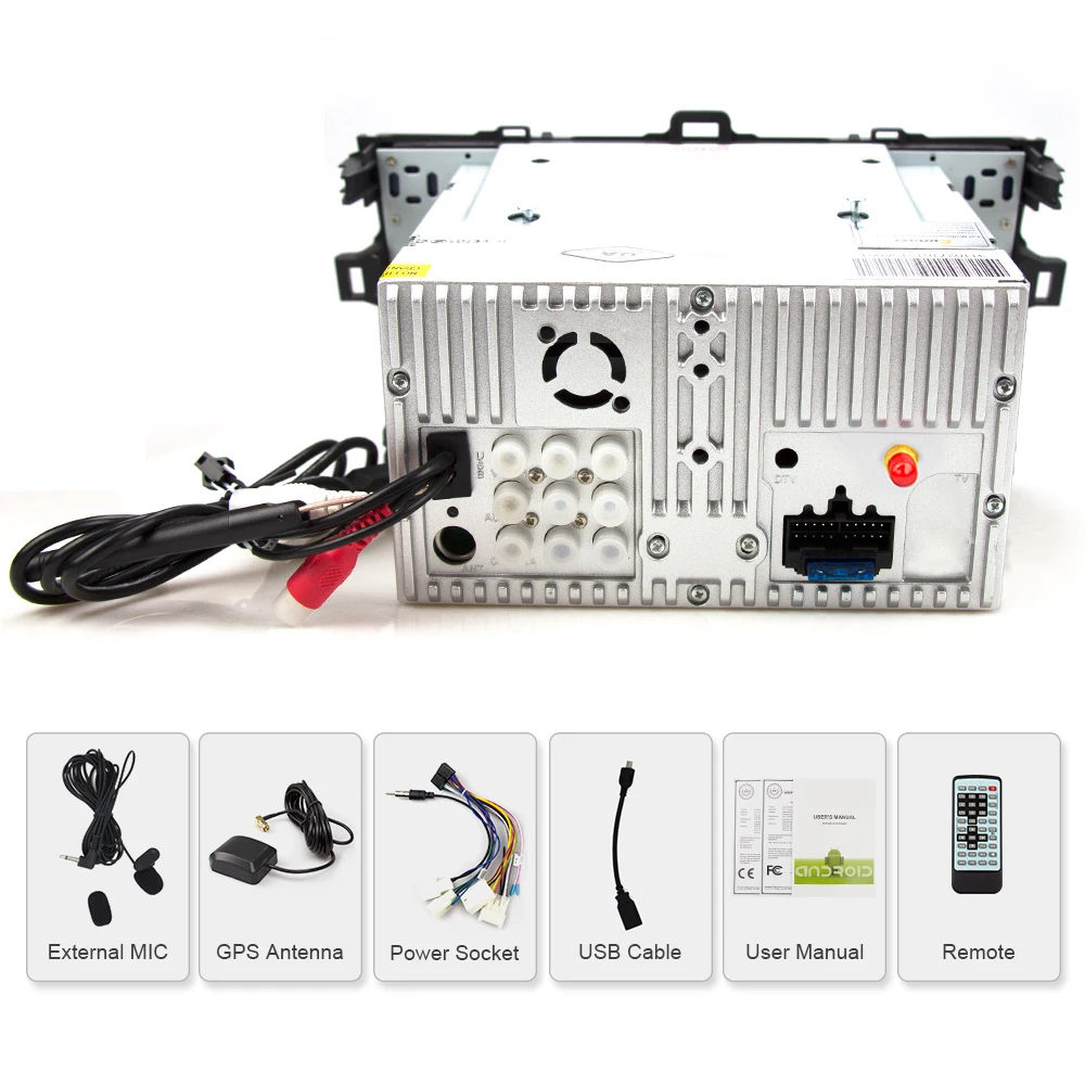 Eunavi четырехъядерный TDA 7850 2Din 8 &quotAndroid 7 1 автомобильный dvd-радиоплеер Стерео gps navi