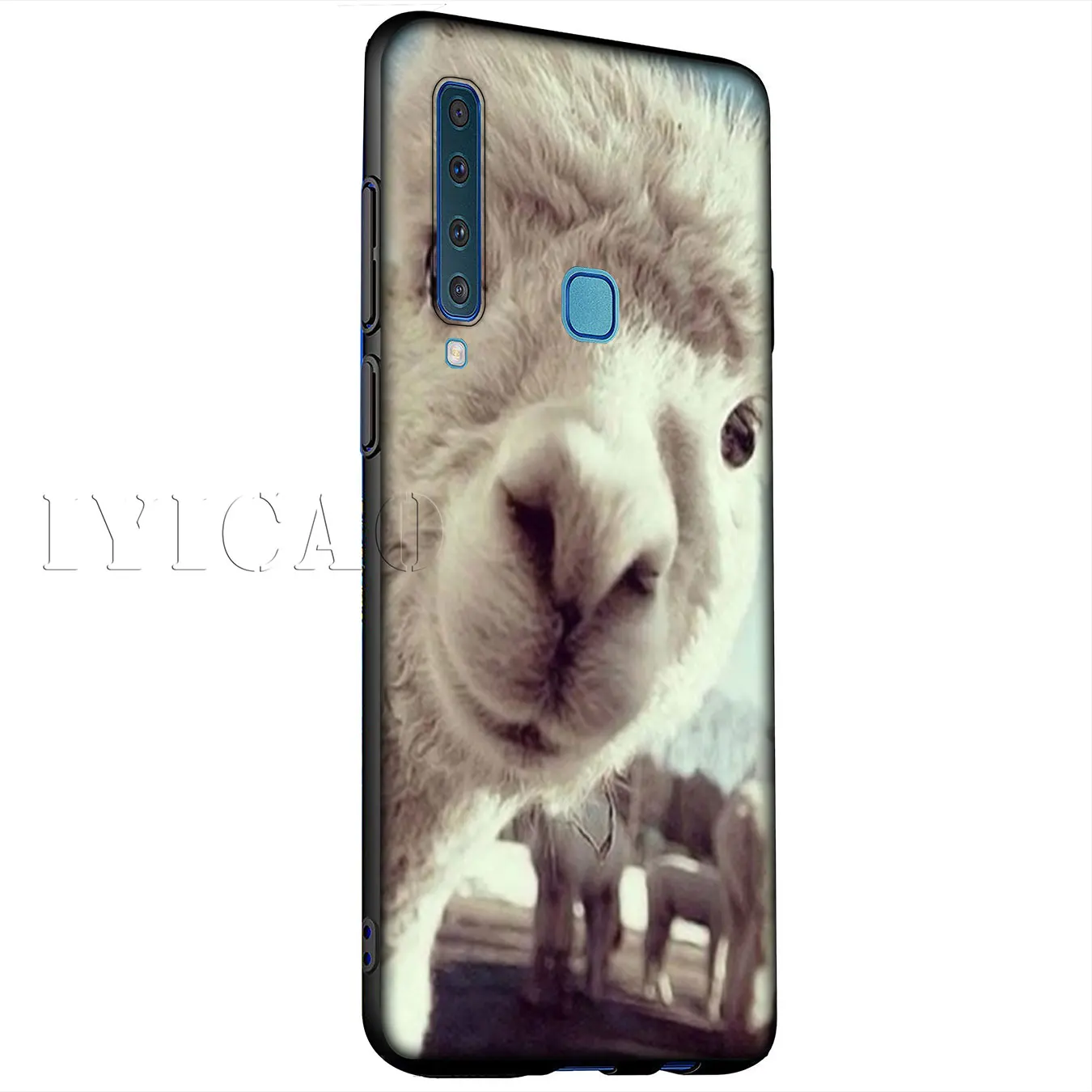 IYICAO Lama Llama Alpacas Animal Silicone Soft Case for Samsung Galaxy A6 Plus A9 A8 A7 2018 A3 A5 2016 2017 Note 9 8 |