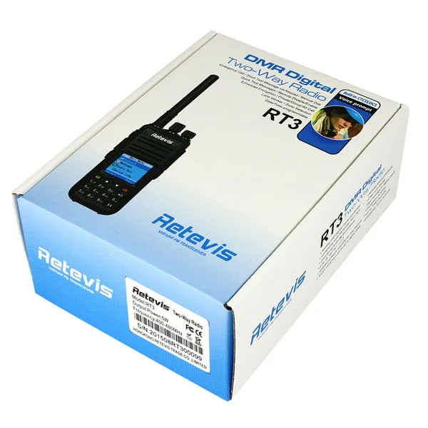 RETEVIS RT3 DMR цифровое радио(gps) Walkie Talkie UHF(или VHF) Ham Радио Amador портативный трансивер такой же с TYT MD 380 MD-380