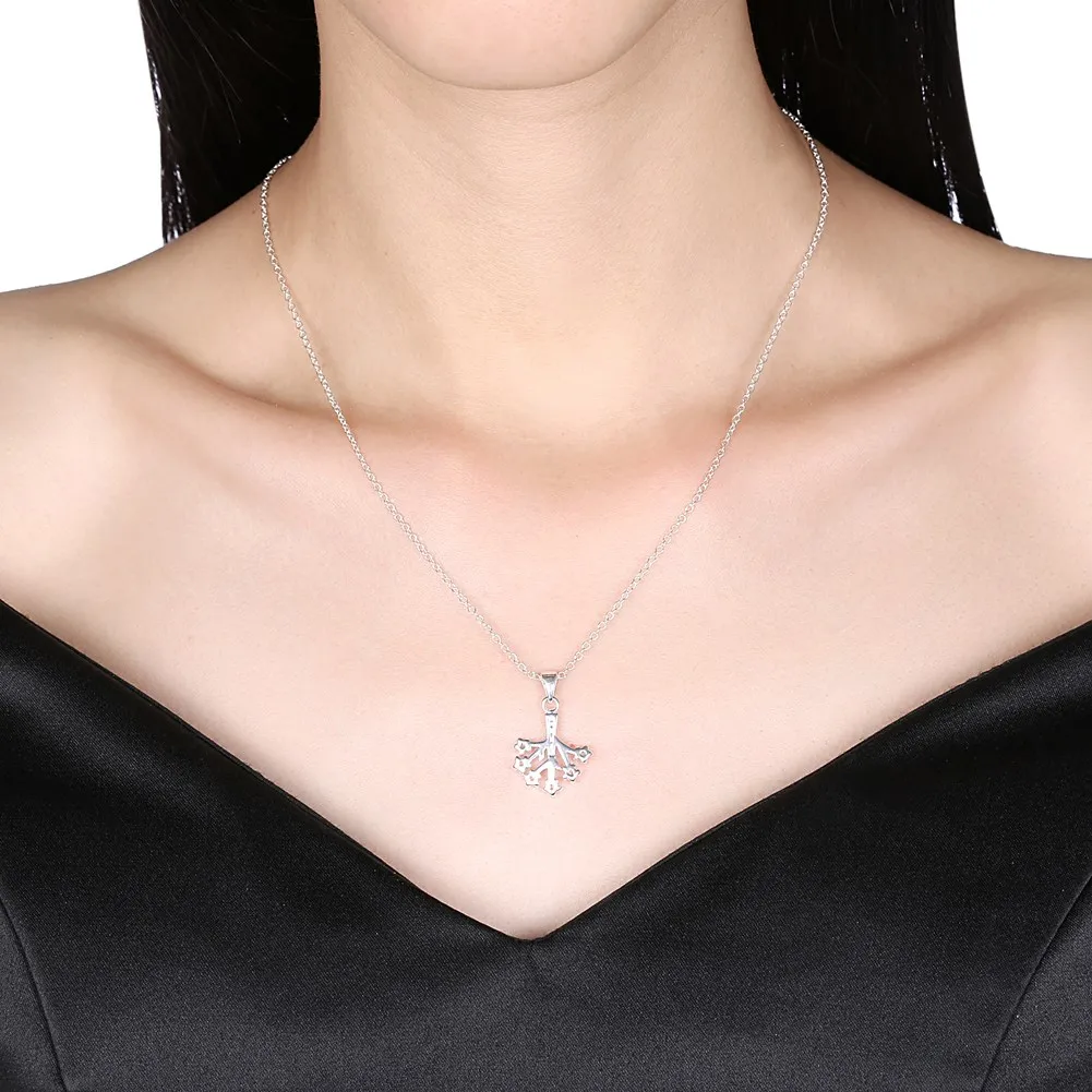 KITEAL новая продажа посеребренные белые женские подвески Древо жизни винтажное