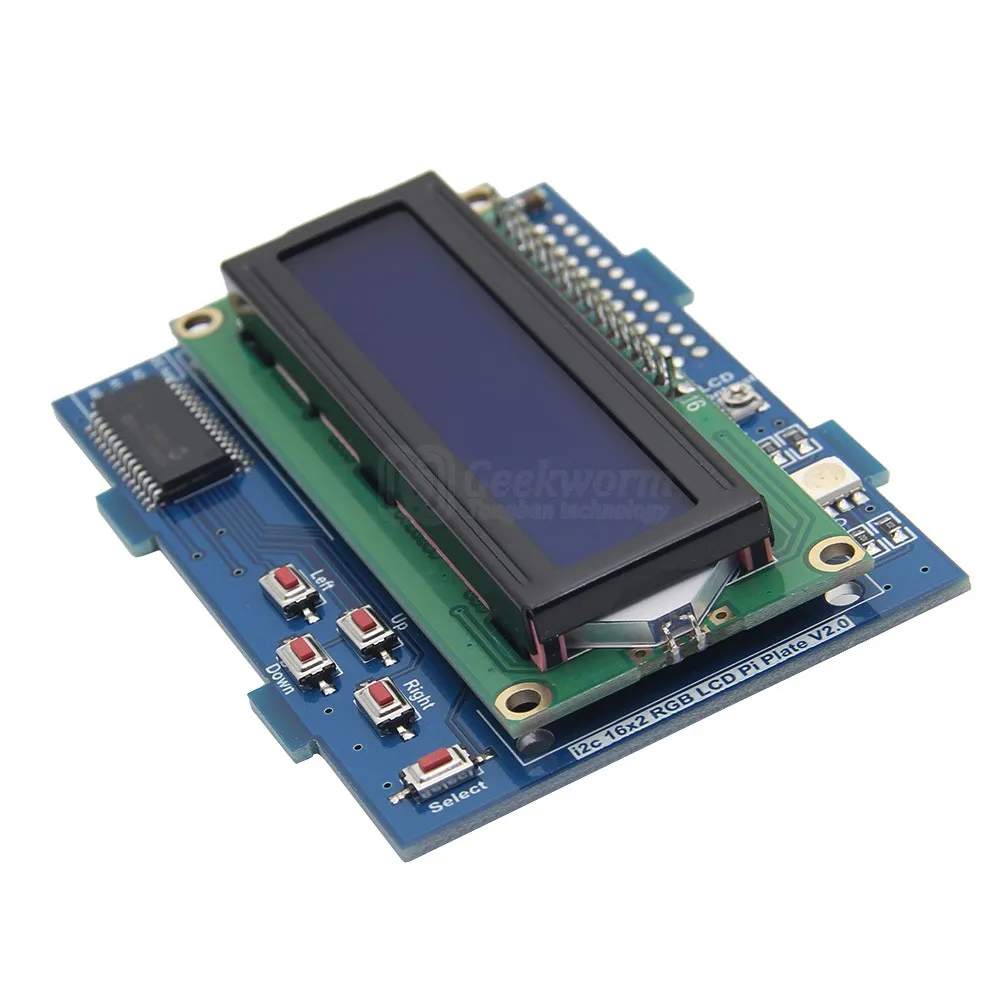 ЖК дисплей 16x2 щит модуль RGB подсветки для Raspberry Pi 3 Model B / 2B|raspberry pi|raspberry pi model braspberry |