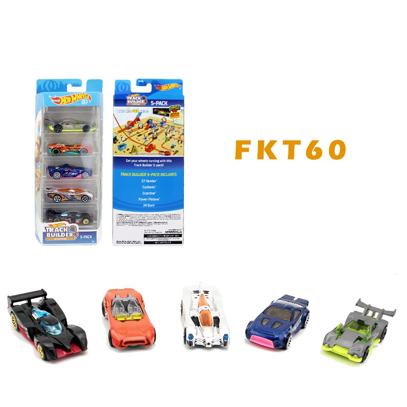 FKT60 Hotwheels Металлический Игрушечный Автомобиль 1: 64 сплава спортивный автомобиль коллекция 5 шт./кор. Новое поступление горячие колеса игрушка для Детский подарок 1806 костюм для подсвечивания грузовиков - Цвет: FKT60