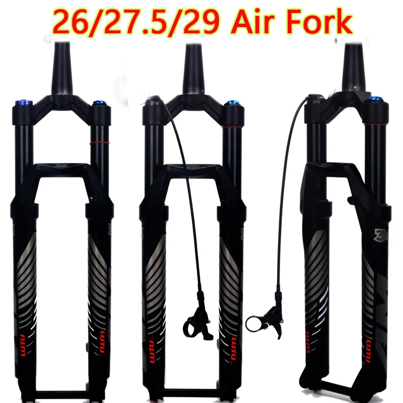 MTB велосипед Fork26 &quot27 5&quot 29er 140 ммтравер подвеска Велосипедная вилка замок