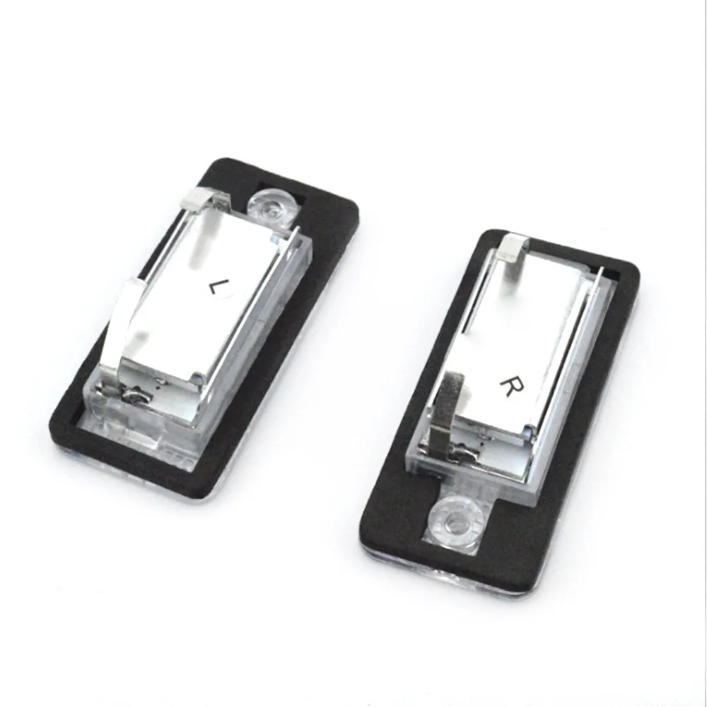 1 пара светодиодный потолочный светильник для автомобиля Белый 18 3528 SMD номерной