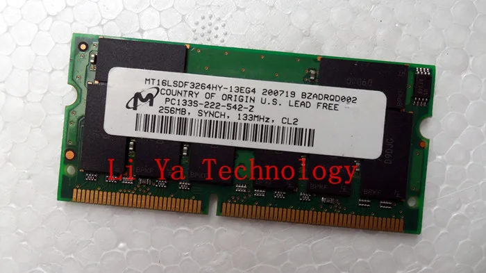 Micron CRUCIAL The original SD 256M PC133 notebook memory ram SODIMM computer | Компьютеры и офис