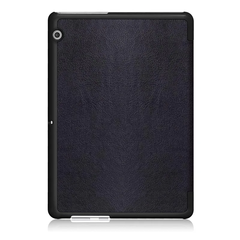 Чехол-книжка для Huawei MediaPad T3 10 0 однотонный из искусственной кожи | Компьютеры и