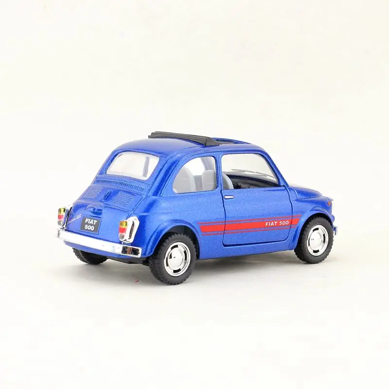 KINSMART литая металлическая модель/1:24 весы/Fiat 500 игрушка/вытяжная обучающая Коллекция/для детского подарка или для коллекции
