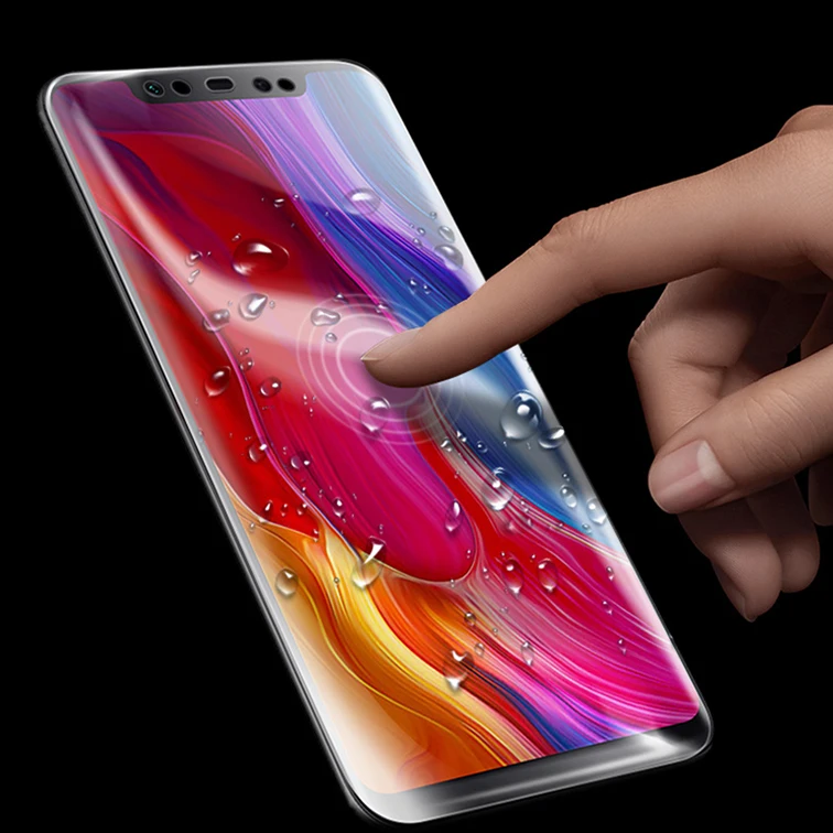 Мягкая Гидрогелевая пленка для Xiaomi Pocophone F2 Mi 9 8 SE Pro A2 Lite полноэкранная Защитная Redmi