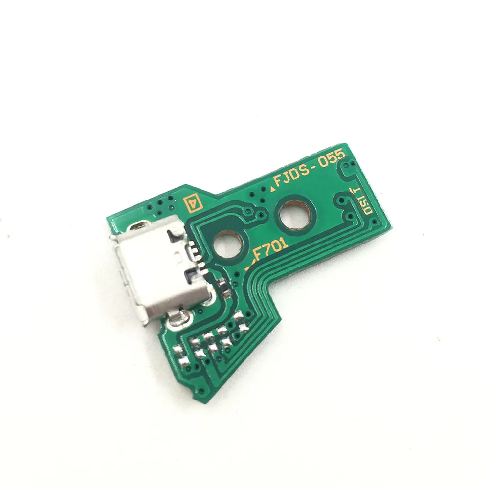 Разъем USB для зарядки контроллера PS4 12 контактов JDS 055|Запасные части| |
