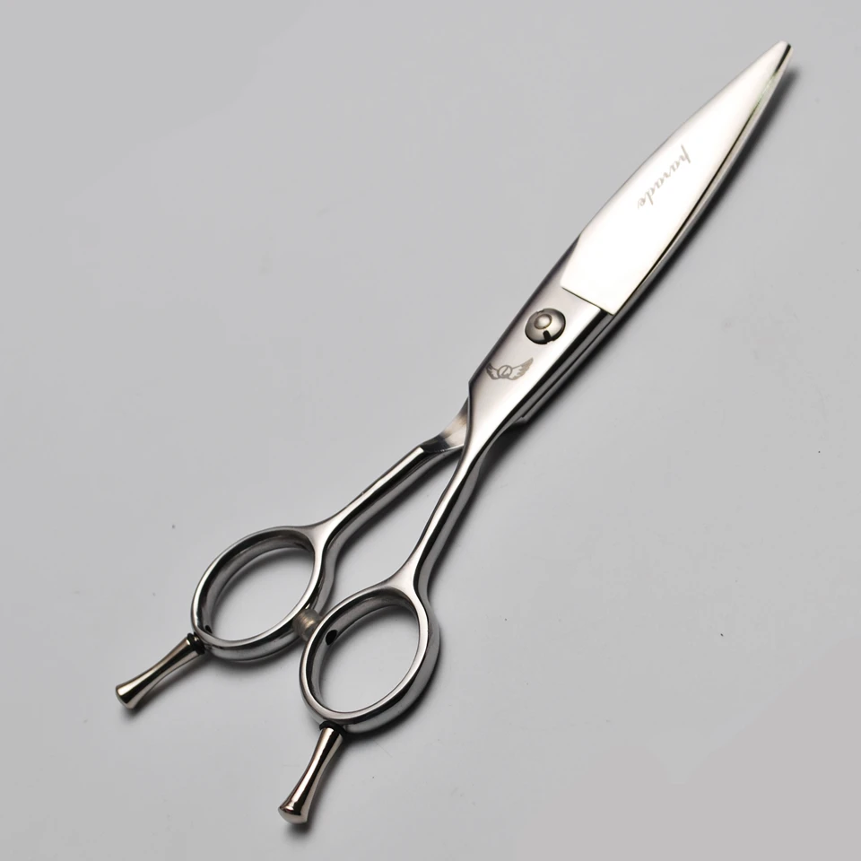 Парикмахерские текстурирующие ножницы для резки слайдов 6 дюймовые изогнутые с