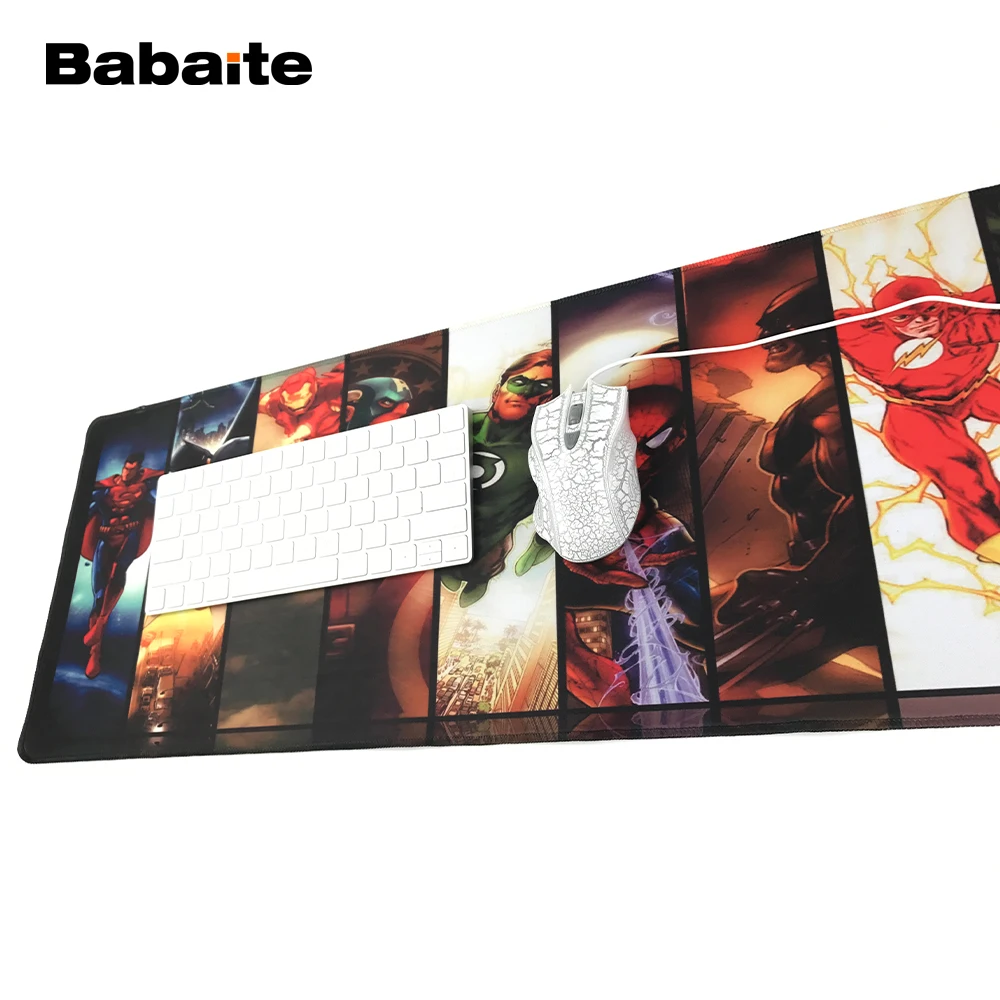 Персональный Игровой резиновый коврик для мыши Babaite большой комфортный игровой