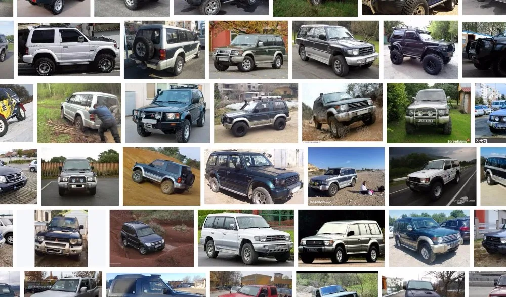 DHKA 4 шт. набор наружных ручек наружной двери для Mitsubishi Pajero 2 1991 1998 и Montero 1992 2000