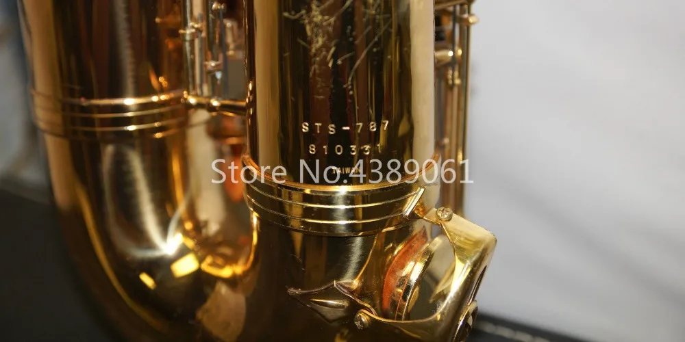 Бренд JUPITER STS-787 саксофон Bb Tenor латунный золотой лак музыкальный инструмент саксофон B плоский саксофон с нейлоновым чехол Аксессуары