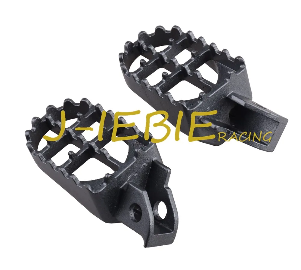 

New Wide Footpeg Foot Pegs Pedals Rests For SUZUKI DR250 DR350 DR650 DR350E