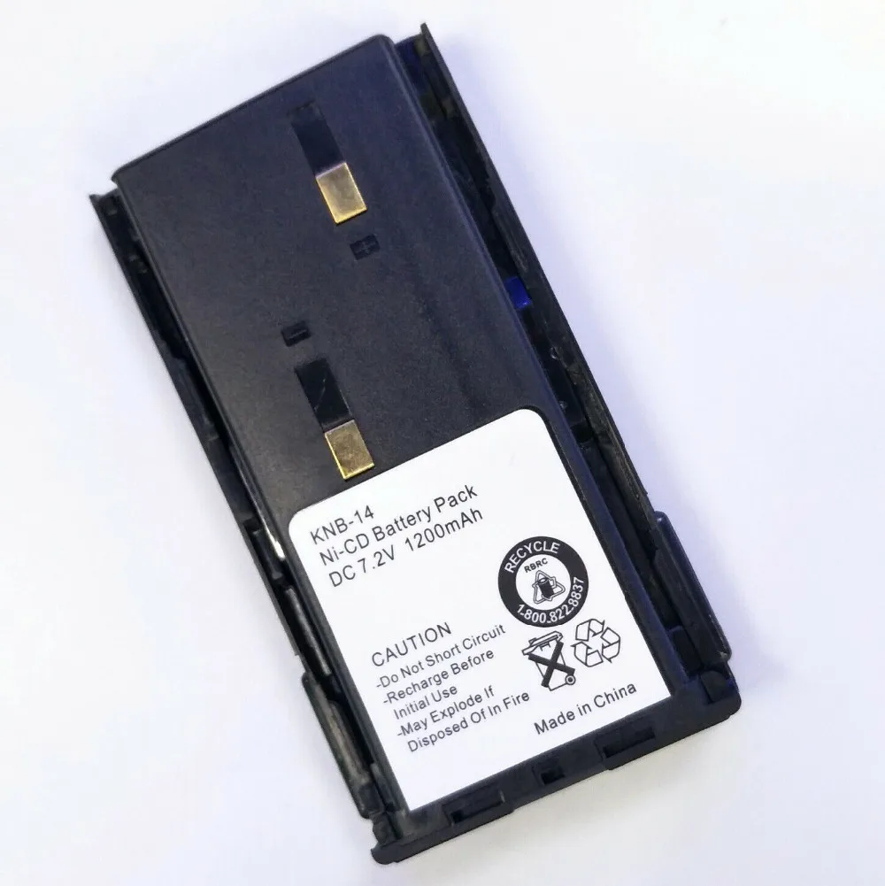 XQF 1200mAh Ni-MH KNB-14 KNB-15 батарея для KENWOOD TK260 TK360 TK270 TK370 радио | Мобильные телефоны и