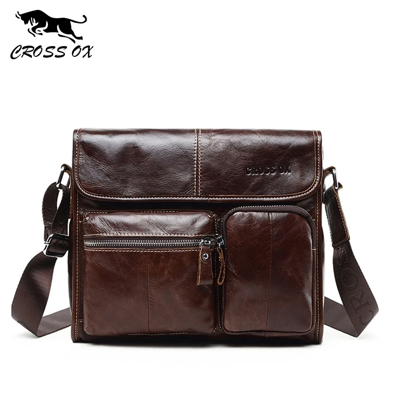 CROSS OX Новый Воск Кожа Серии Сумка Для Мужчин сумка Из Натуральной Кожи Сумки На