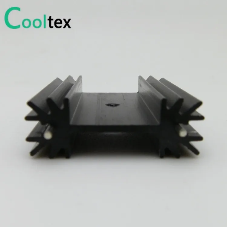 Фото 5pcs/lot  38x34x12.8mm  TO220  TO-220 heatsink  heat sink  radiator for  IC triode 7805  MOS №2