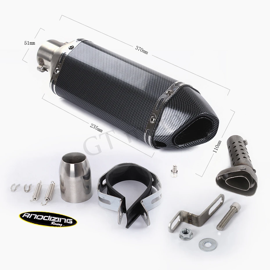 GT мотор-полный выхлопных газов Системы с выхлопной трубы для YAMAHA YZF R3 R25 MT03- ссылка трубы средней трубы
