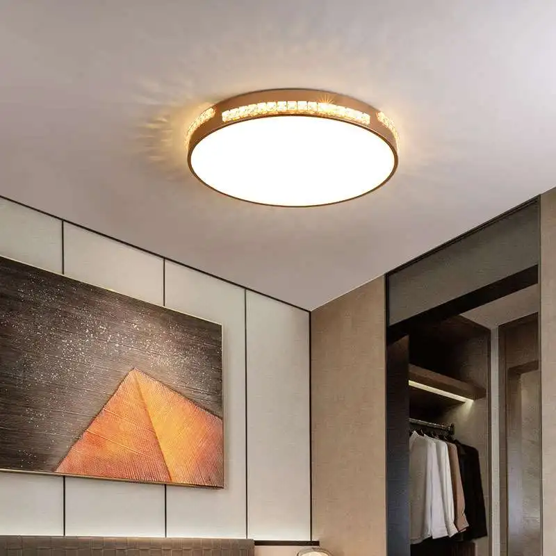 

Светодиодный потолочный светильник квадратной формы для гостиной, спальни, внутреннего освещения, светильник поверхностного монтажа, ламп...