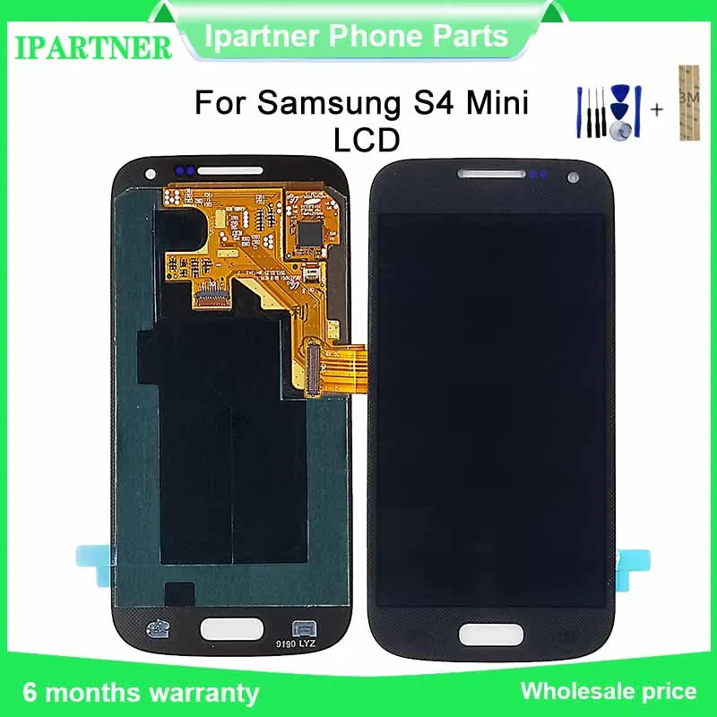 4 3 дюймовый супер OLED для Samsung Galaxy S4 Mini i9190 i9195 ЖК дисплей кодирующий