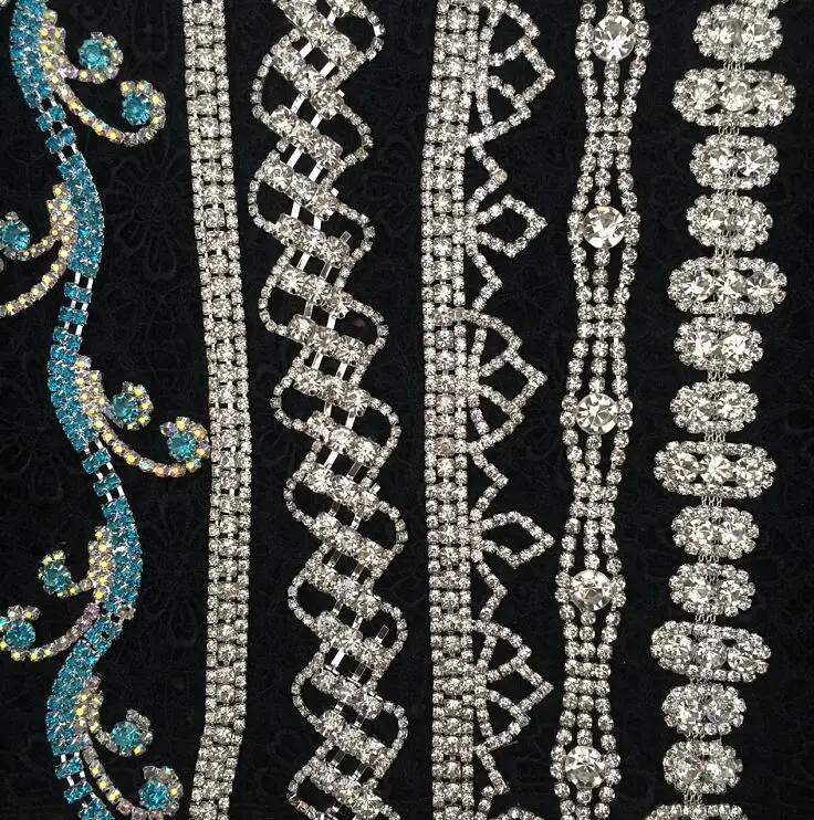 10 см в лоте Стразы Серебряная отделка Пришивные свадебные костюмы Подвеска