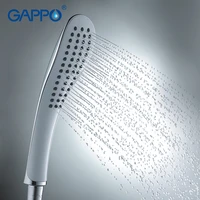 gappo 1pc top quality a way round hand shower heads bathroom accessoriess abs in chrome plated water saving shower head g01