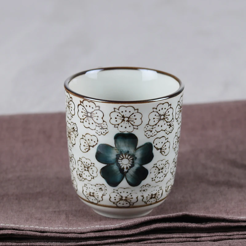 Японские керамические чаши для чая 200 мл в наличии портативная чашка воды дома