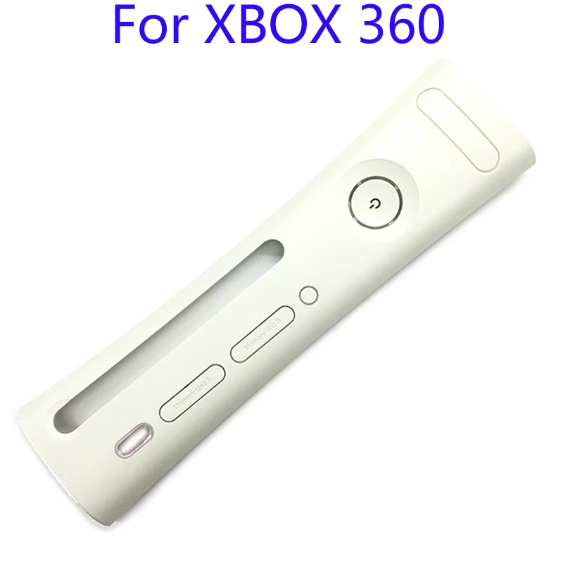 Черно белый чехол для Microsoft Xbox 360 Передняя Лицевая панель Сменный Чехол|xbox 360|xbox