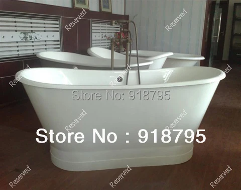 Бесплатная доставка роскошная ванна для использования в помещении чугунные