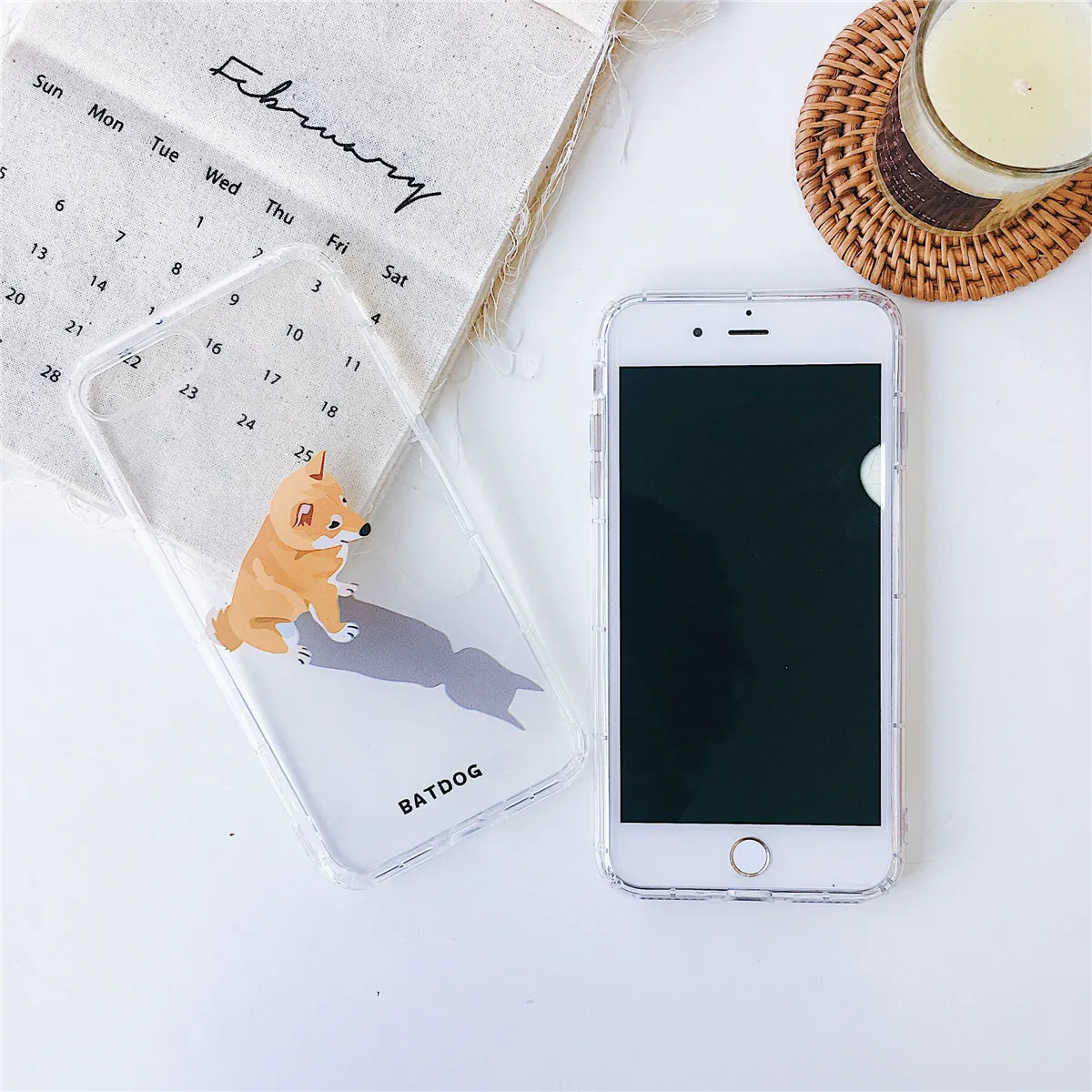 Cute Shiba Inu Dogs Phone Case for IPhone X 6 6S 7 8 10 Slim Soft TPU Clear Back Cover Capa 6plus 7plus 8plus |