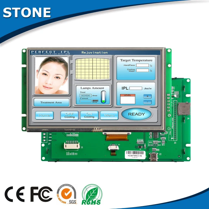 

8,0 дюймовый TFT LCD сенсорный экран для промышленного монитора