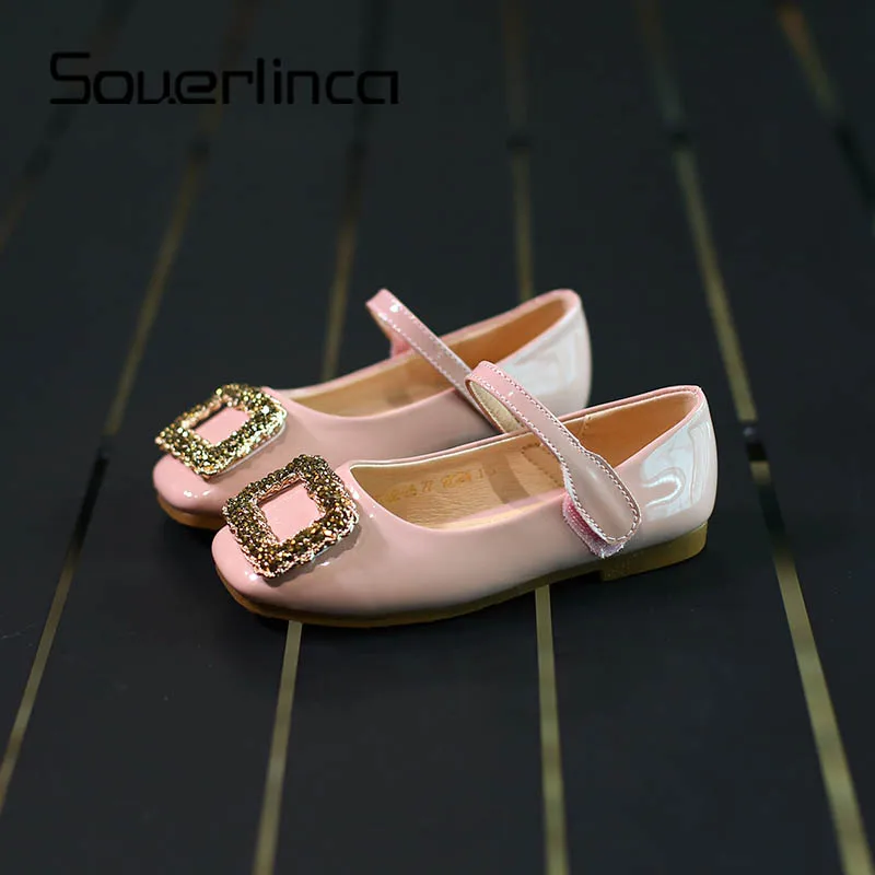 Souerlinca Shoes For Kids Autumn/Spring Fashion Girl PU Casual Pretty Girls SL18-025 |