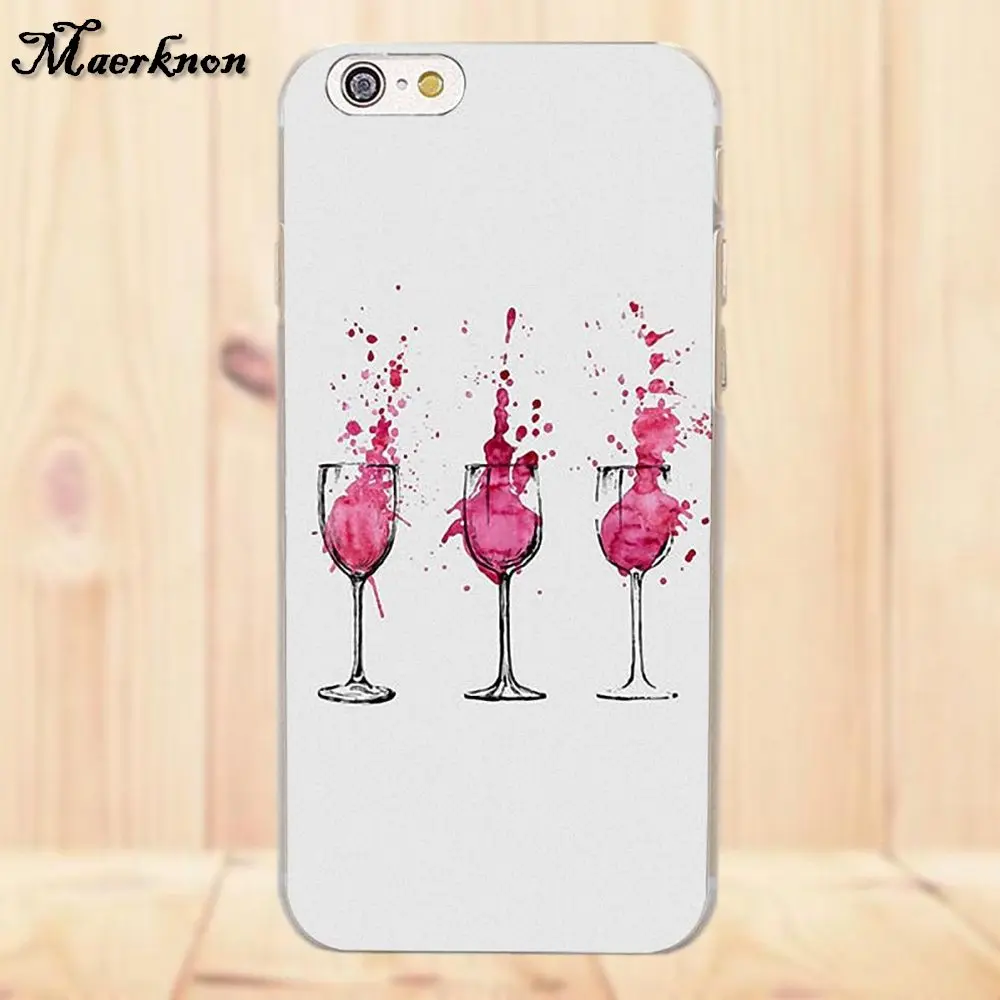 Чехол для телефона из мягкого TPU с рисунком бокала красного вина "Cheers" для Xiaomi Redmi 4 3 3S Pro Mi3 Mi4 Mi4i Mi4C Mi5 Mi5S Mi Max Note 2.