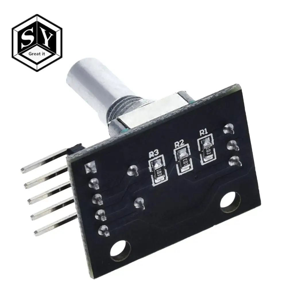 1 шт. поворотный модуль энкодера Grear IT на 360 градусов для Arduino плата разработки