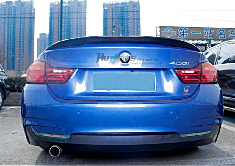 Спойлер из углеродного волокна для BMW 4 серии F36 Gran Coupe 420 428 430 435 2013 2020