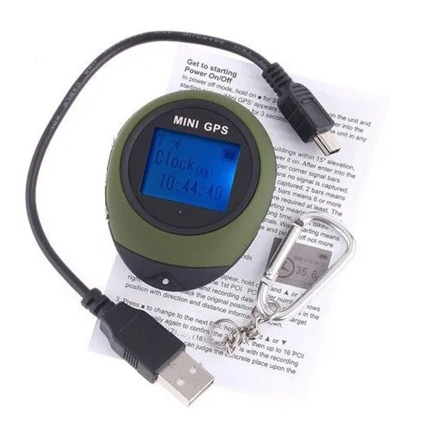Новый мини GPS трекер портативный локатор USB Перезаряжаемый с электронным