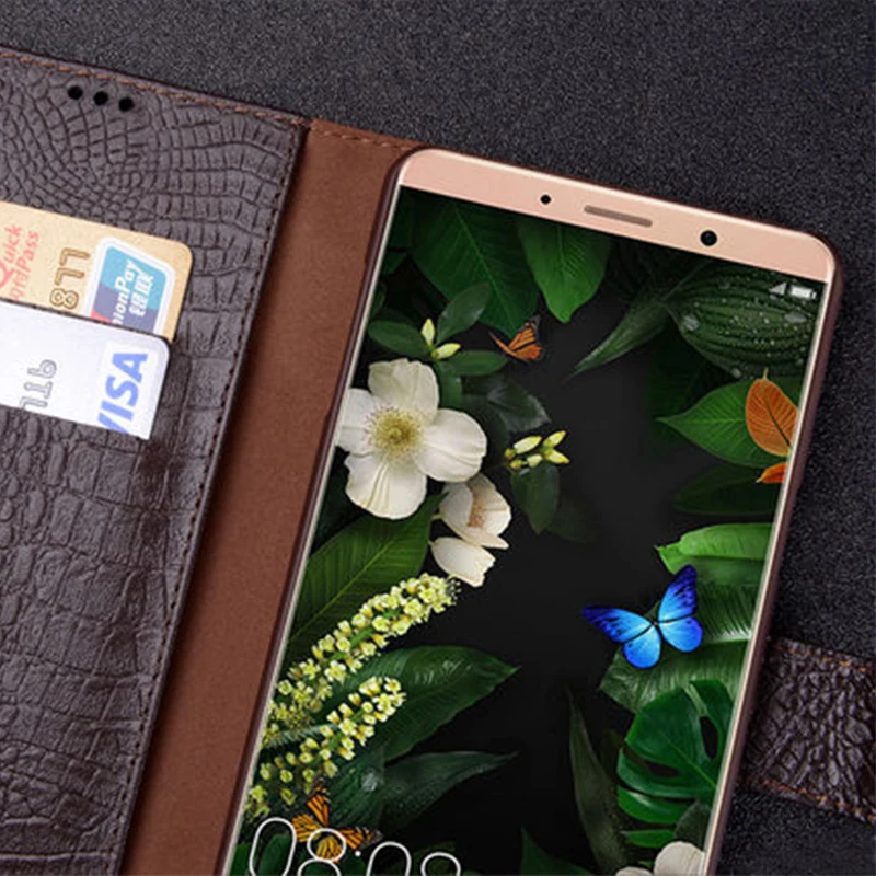 Роскошный чехол ручной работы из натуральной кожи s для huawei P20 Чехол-кошелек чехол с отделением для карт сумка для huawei P20 Pro P20pro coque capa