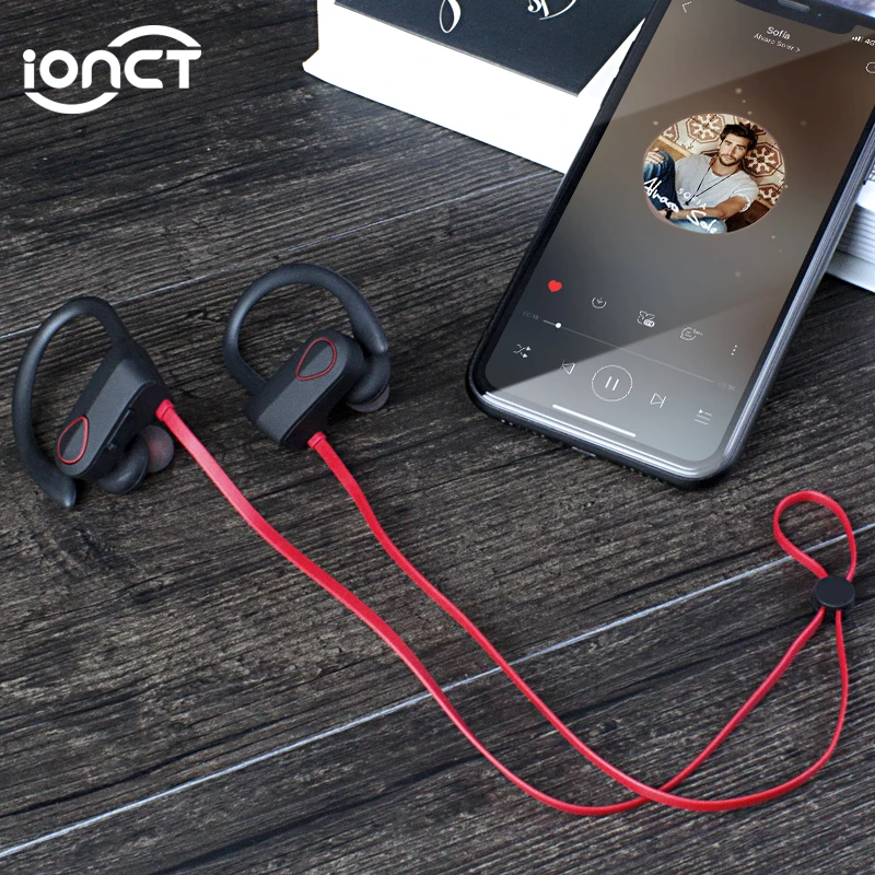 IONCT A9 IPX7 водонепроницаемый 5 0 Bluetooth наушники с шумоподавлением HiFi стерео